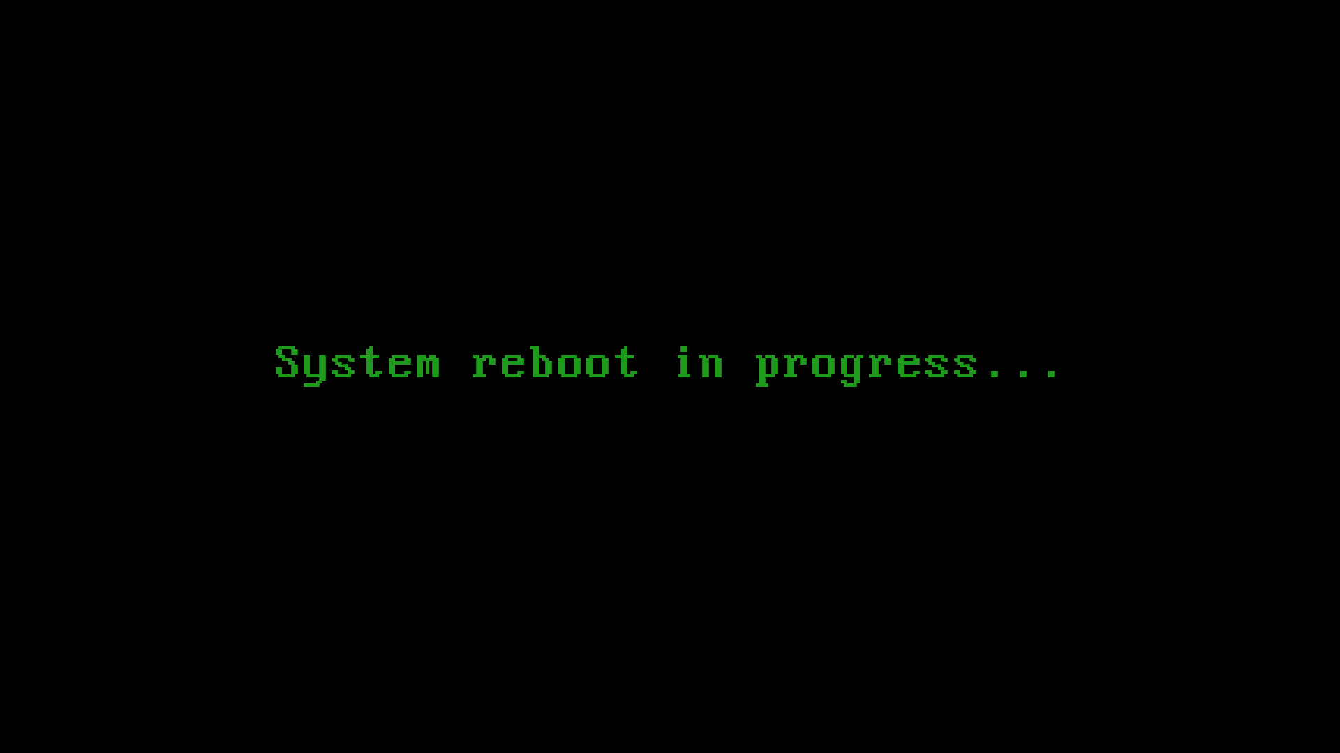 System Reboot V2