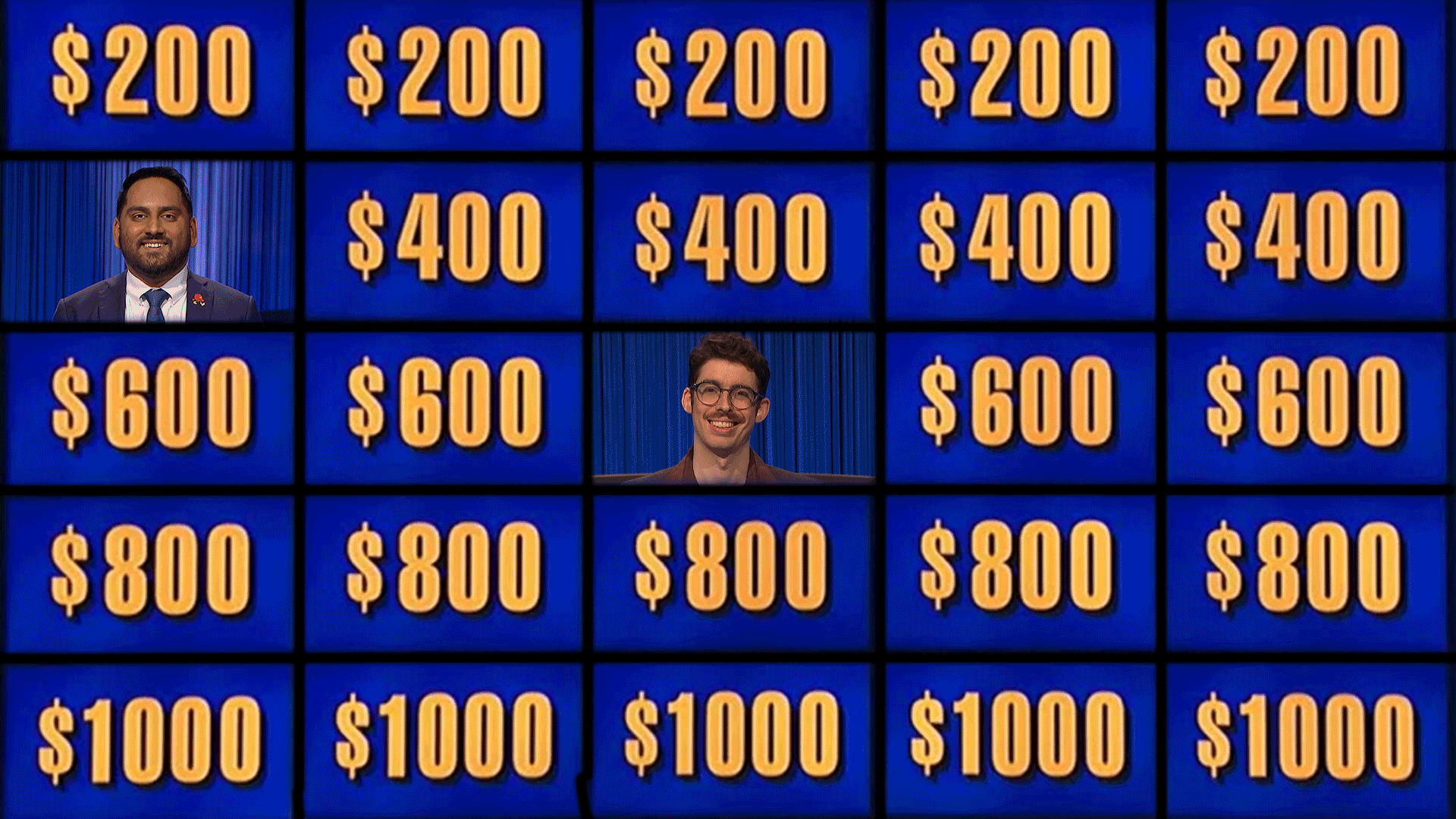 Jeopardy hero animated