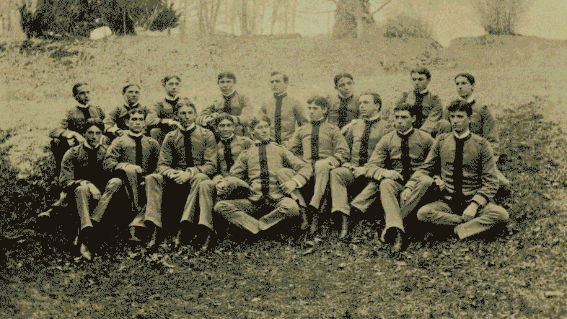 gif showing images from UMD yearbooks over the years