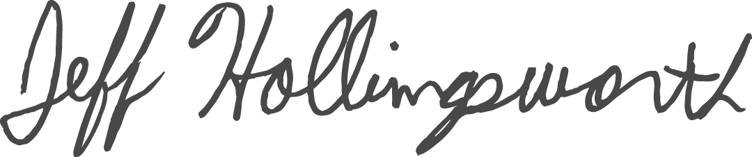 Jeff Hollingsworth signature